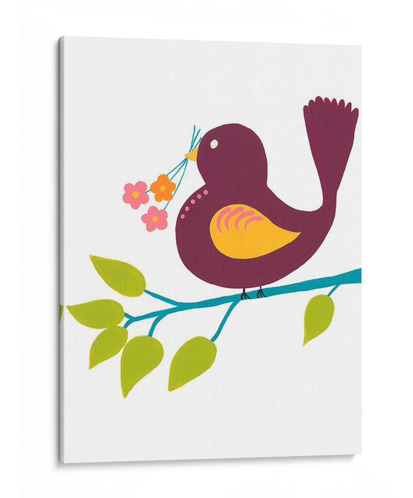 Lindo Pájaro Iv - Regina Moore | Cuadro decorativo de Canvas Lab