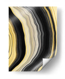 Negro y Dorado 01 - Marmolista | Cuadro decorativo de Canvas Lab