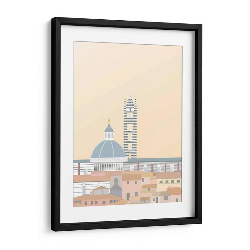 Viajes Europa - Duomo Di Siena - Gurli Soerensen | Cuadro decorativo de Canvas Lab