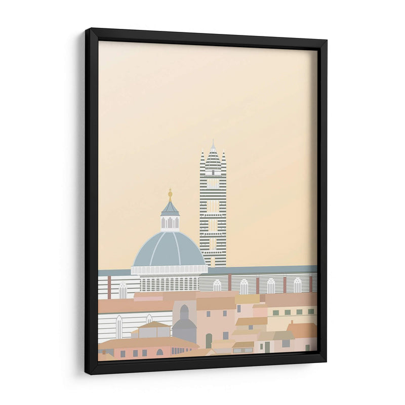 Viajes Europa - Duomo Di Siena - Gurli Soerensen | Cuadro decorativo de Canvas Lab