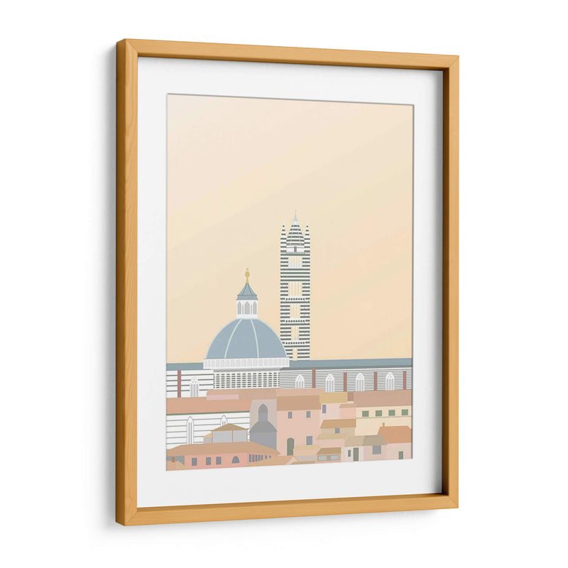 Viajes Europa - Duomo Di Siena - Gurli Soerensen | Cuadro decorativo de Canvas Lab