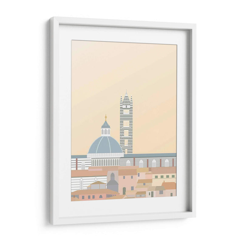 Viajes Europa - Duomo Di Siena - Gurli Soerensen | Cuadro decorativo de Canvas Lab