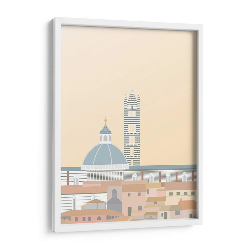 Viajes Europa - Duomo Di Siena - Gurli Soerensen | Cuadro decorativo de Canvas Lab