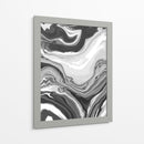 Negro Fluido 01 - Marmolista | Cuadro decorativo de Canvas Lab
