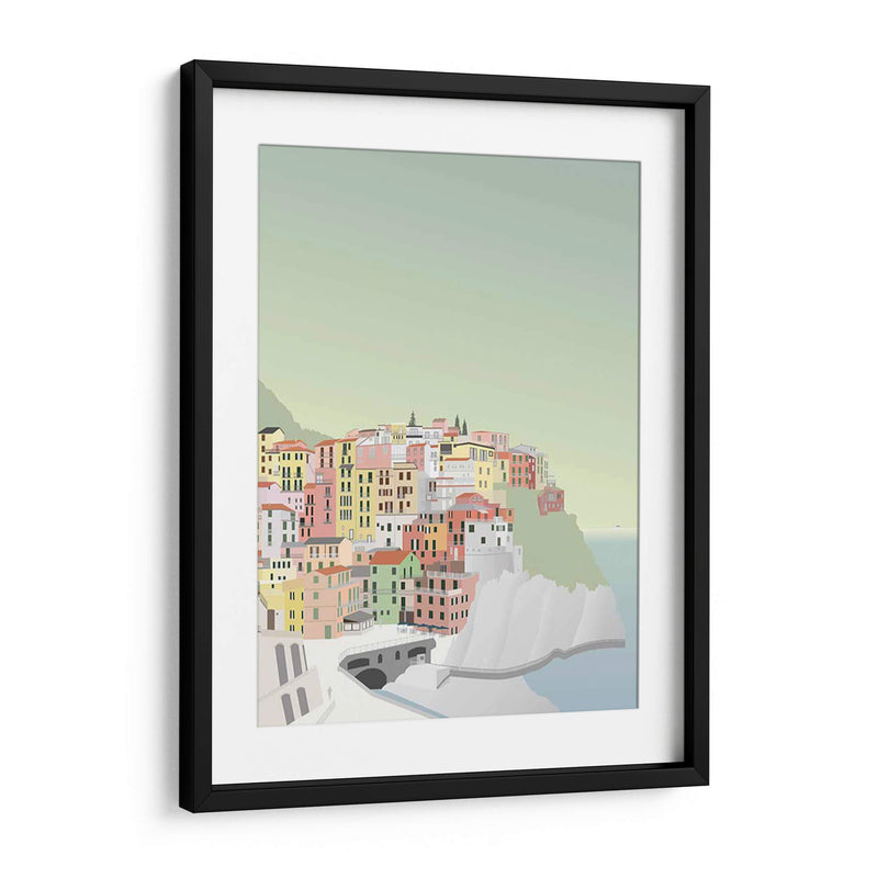 Viajes Europa - Manarola - Gurli Soerensen | Cuadro decorativo de Canvas Lab