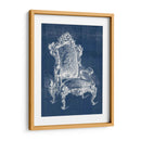 Silla Antigua Blueprint Ii - Vision Studio | Cuadro decorativo de Canvas Lab