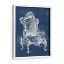 Silla Antigua Blueprint Ii - Vision Studio | Cuadro decorativo de Canvas Lab