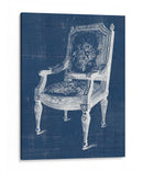 Silla Antigua Blueprint Iv - Vision Studio | Cuadro decorativo de Canvas Lab