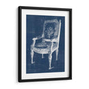 Silla Antigua Blueprint Iv - Vision Studio | Cuadro decorativo de Canvas Lab
