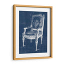 Silla Antigua Blueprint Iv - Vision Studio | Cuadro decorativo de Canvas Lab
