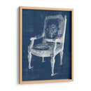 Silla Antigua Blueprint Iv - Vision Studio | Cuadro decorativo de Canvas Lab