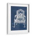 Silla Antigua Blueprint V - Vision Studio | Cuadro decorativo de Canvas Lab