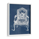 Silla Antigua Blueprint V - Vision Studio | Cuadro decorativo de Canvas Lab