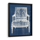 Silla Antigua Blueprint Vi - Vision Studio | Cuadro decorativo de Canvas Lab