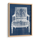 Silla Antigua Blueprint Vi - Vision Studio | Cuadro decorativo de Canvas Lab