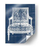 Silla Antigua Blueprint Vi - Vision Studio | Cuadro decorativo de Canvas Lab