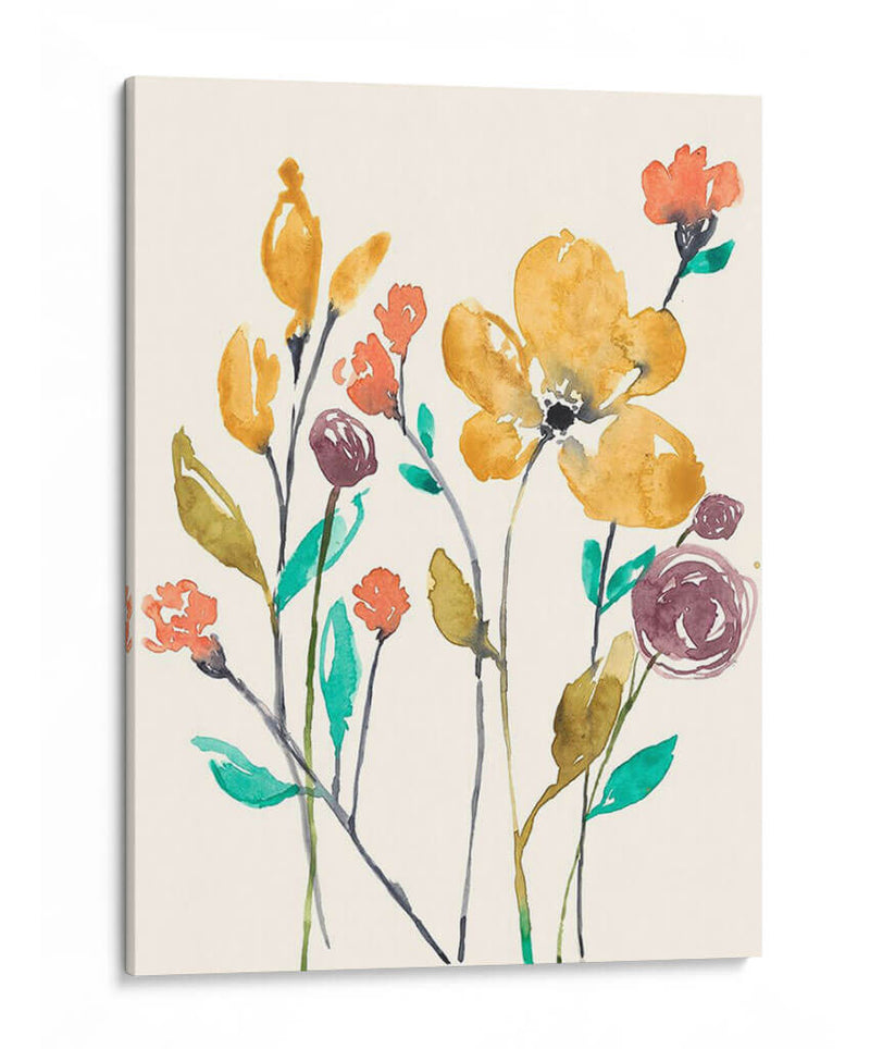 Flores De Flores Ii - Jennifer Goldberger | Cuadro decorativo de Canvas Lab