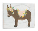 Delicado Burro I - June Erica Vess | Cuadro decorativo de Canvas Lab