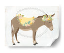 Dainty Burro Ii - June Erica Vess | Cuadro decorativo de Canvas Lab