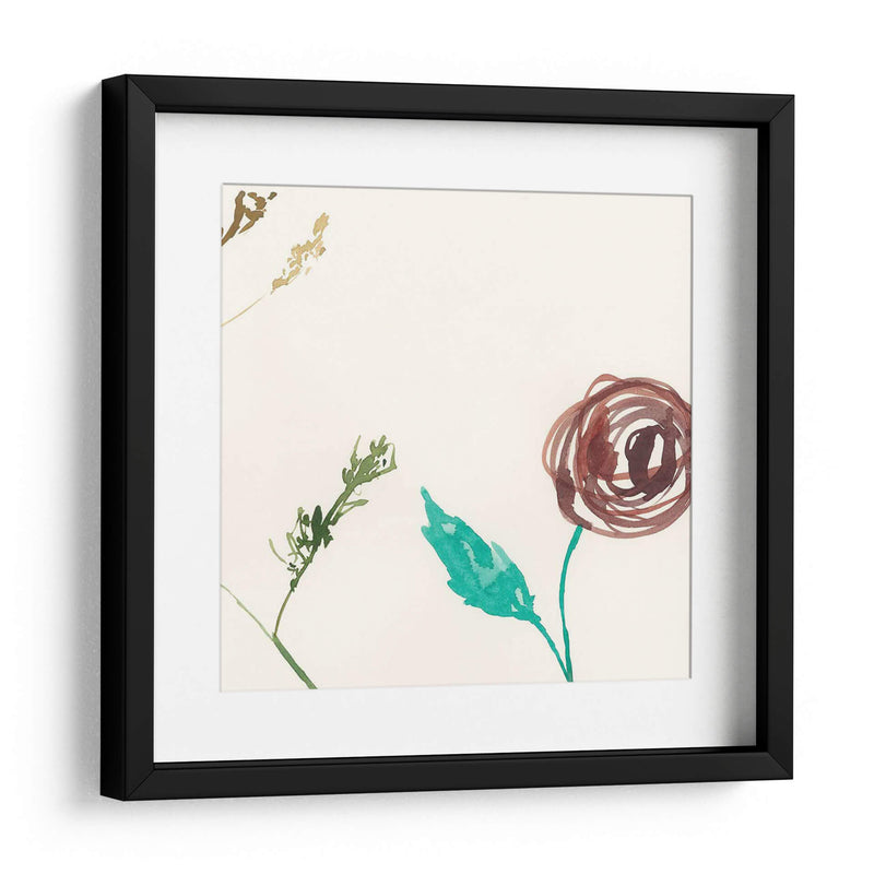 Posey Rosey Ii - Jennifer Goldberger | Cuadro decorativo de Canvas Lab