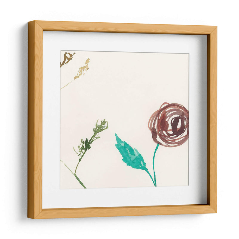 Posey Rosey Ii - Jennifer Goldberger | Cuadro decorativo de Canvas Lab