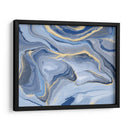 Azules y Oro 01 - Marmolista | Cuadro decorativo de Canvas Lab
