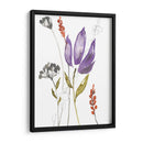 Bouquet Ultravioleta I - Jennifer Goldberger | Cuadro decorativo de Canvas Lab
