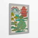 Paisaje Pagoda Ii - Chariklia Zarris | Cuadro decorativo de Canvas Lab