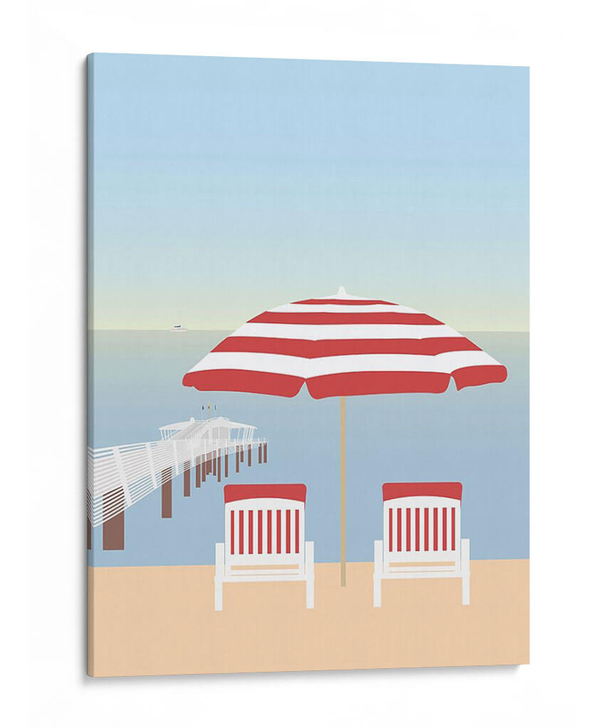 Lido Di Camiore I - Gurli Soerensen | Cuadro decorativo de Canvas Lab