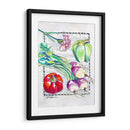 Vegetales De Cocina I - Elizabeth St. Hilaire | Cuadro decorativo de Canvas Lab