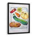 Vegetales De Cocina Ii - Elizabeth St. Hilaire | Cuadro decorativo de Canvas Lab