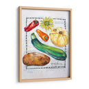 Vegetales De Cocina Ii - Elizabeth St. Hilaire | Cuadro decorativo de Canvas Lab