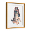 Retrato De Perro - Ajax - June Erica Vess | Cuadro decorativo de Canvas Lab