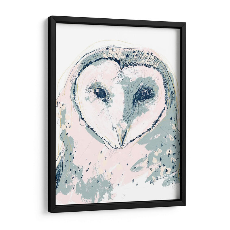 Funky Owl Retrato I - June Erica Vess | Cuadro decorativo de Canvas Lab