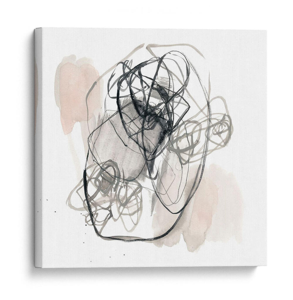 Ébano Circular I - Jennifer Goldberger | Cuadro decorativo de Canvas Lab