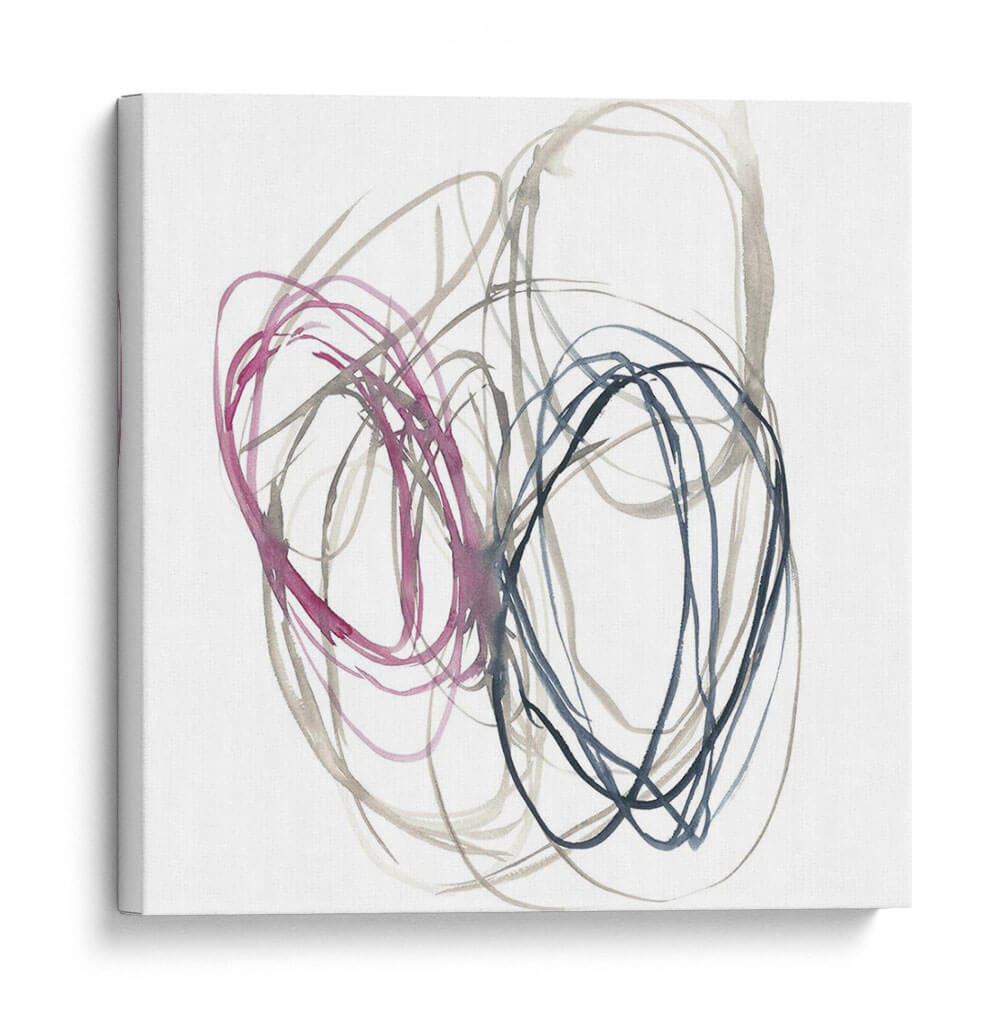 Magenta Rondas I - Jennifer Goldberger | Cuadro decorativo de Canvas Lab
