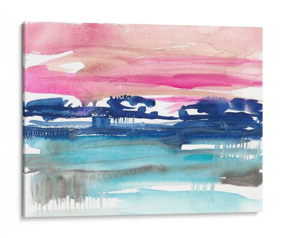 Indigo Sunset Ii - Jennifer Goldberger | Cuadro decorativo de Canvas Lab