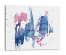 Indigo Y Magenta Splash I - Jennifer Goldberger | Cuadro decorativo de Canvas Lab