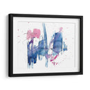 Indigo Y Magenta Splash I - Jennifer Goldberger | Cuadro decorativo de Canvas Lab