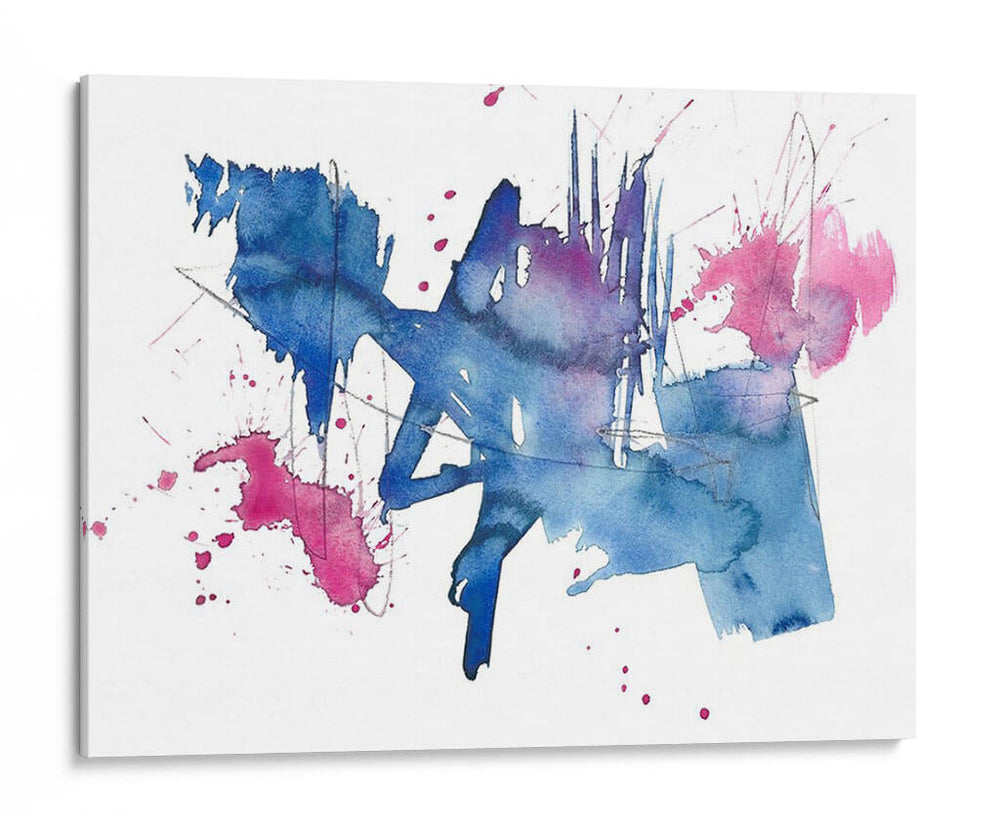 Indigo Y Magenta Splash Ii - Jennifer Goldberger | Cuadro decorativo de Canvas Lab