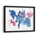 Indigo Y Magenta Splash Ii - Jennifer Goldberger | Cuadro decorativo de Canvas Lab