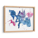Indigo Y Magenta Splash Ii - Jennifer Goldberger | Cuadro decorativo de Canvas Lab