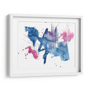 Indigo Y Magenta Splash Ii - Jennifer Goldberger | Cuadro decorativo de Canvas Lab