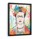 Retrato De Frida Ii - June Erica Vess | Cuadro decorativo de Canvas Lab