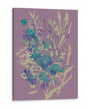 Flores De Pizarra En Mauve I - Chariklia Zarris | Cuadro decorativo de Canvas Lab