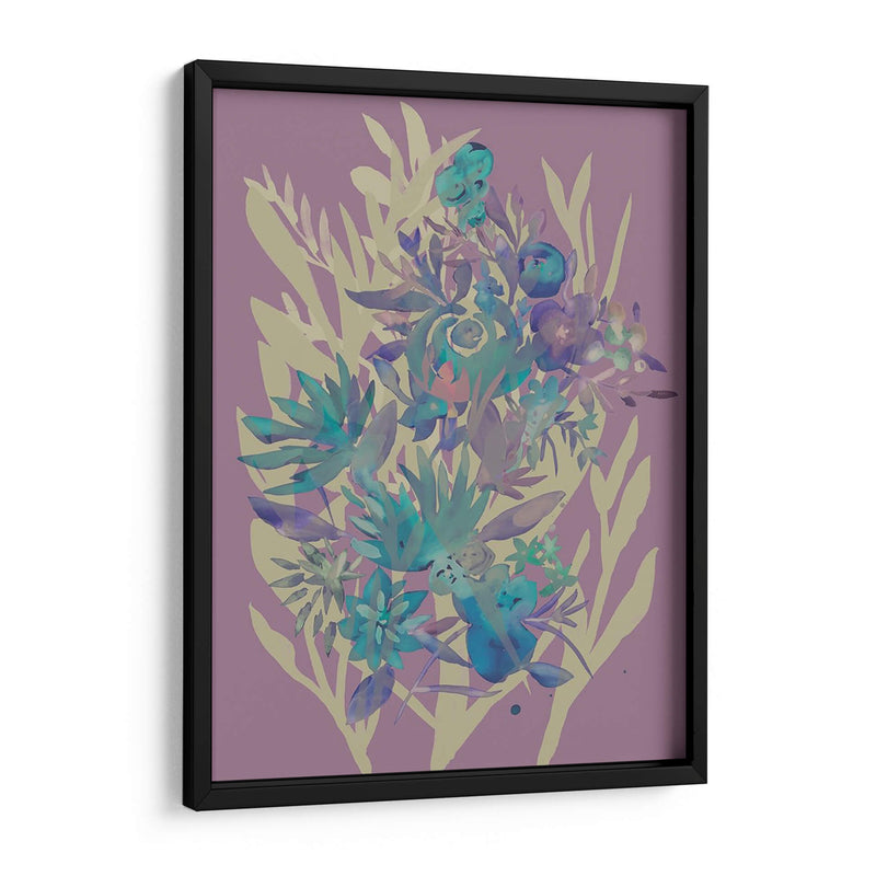 Flores De Pizarra En Mauve Ii - Chariklia Zarris | Cuadro decorativo de Canvas Lab