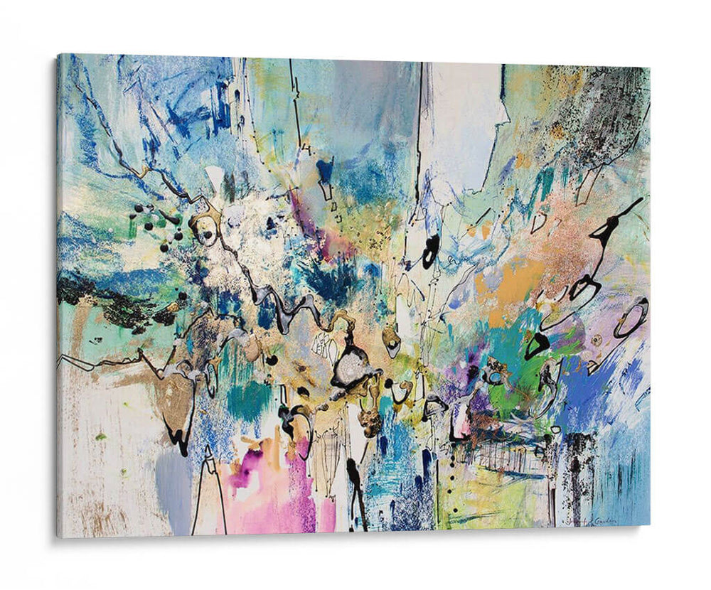Arco Iris Azul Ii - Jennifer Gardner | Cuadro decorativo de Canvas Lab