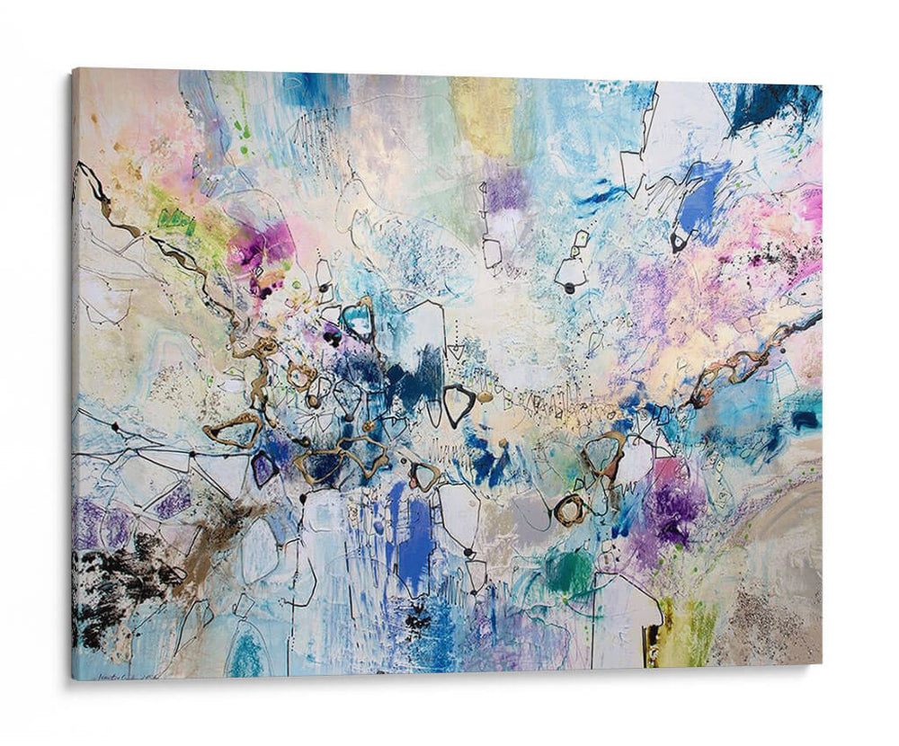 Arco Iris Azul Iii - Jennifer Gardner | Cuadro decorativo de Canvas Lab
