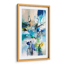Azul Y Verde I - Jennifer Gardner | Cuadro decorativo de Canvas Lab