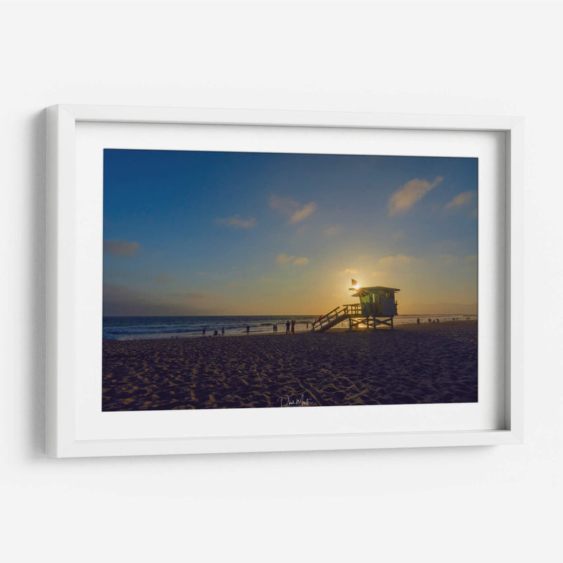 Atardecer en Los Angeles - Omar Montero | Cuadro decorativo de Canvas Lab